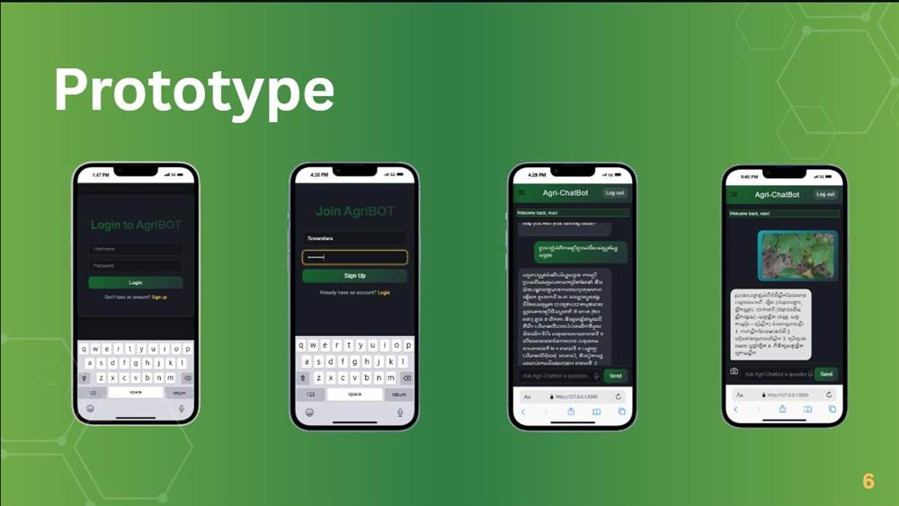 Agri-Tech Chatbot screenshot
